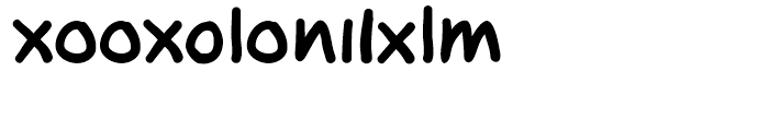 FF Oxmox Bold Font LOWERCASE