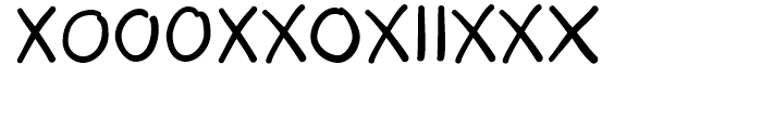 FF Oxmox Regular Font UPPERCASE