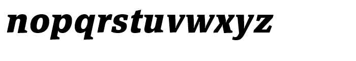 FF Page Serif Bold Italic Font LOWERCASE