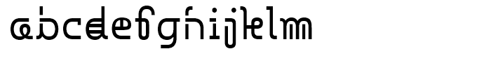 FF Polymorph Interformal Regular Font LOWERCASE