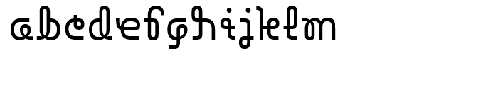 FF Polymorph South Regular Font LOWERCASE