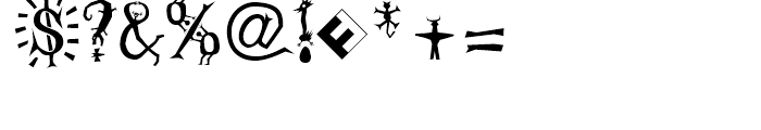 FF Priska Serif Little Creatures Regular Font OTHER CHARS
