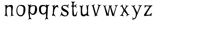 FF Priska Serif Regular Font LOWERCASE