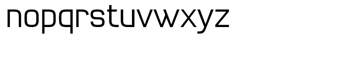 FF QType Compressed Light Font LOWERCASE