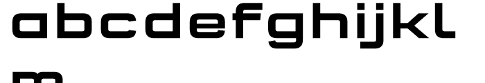 FF QType Extended Bold Font LOWERCASE