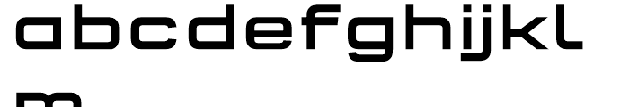 FF QType Extended Medium Font LOWERCASE