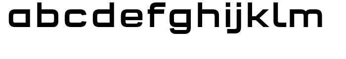 FF QType Semi Extended Medium Font LOWERCASE