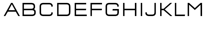 FF QType Square Light Font UPPERCASE