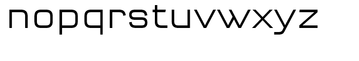FF QType Square Light Font LOWERCASE