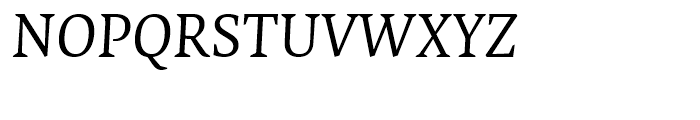 FF Quadraat Regular Italic Font UPPERCASE