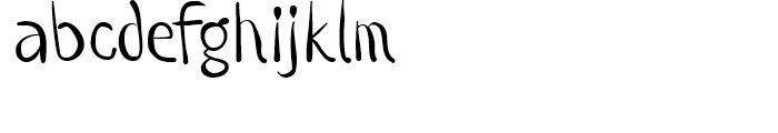 FF Quill Demi Font LOWERCASE