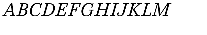 FF Quixo Light Italic Font UPPERCASE
