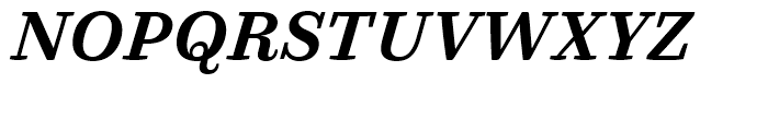 FF Quixo Medium Italic Font UPPERCASE
