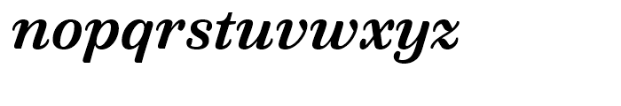 FF Quixo Medium Italic Font LOWERCASE