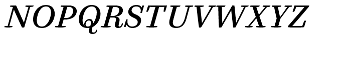 FF Quixo Regular Italic Font UPPERCASE