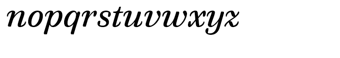 FF Quixo Regular Italic Font LOWERCASE