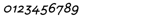 FF Rattlescript Regular Oblique Font OTHER CHARS