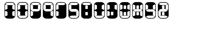 FF Readout Two Back Regular Font LOWERCASE