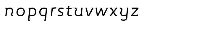 FF Roice Regular Italic Font LOWERCASE