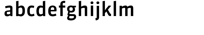 FF Sanuk Medium Font LOWERCASE