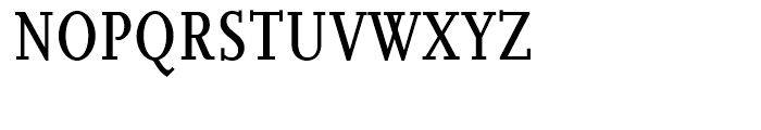 FF Scala Condensed Regular Font UPPERCASE