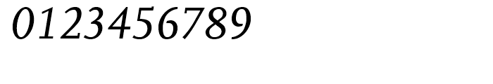 FF Scala Regular Italic Font OTHER CHARS