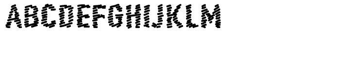 FF Scribble Scrawl Regular Font UPPERCASE