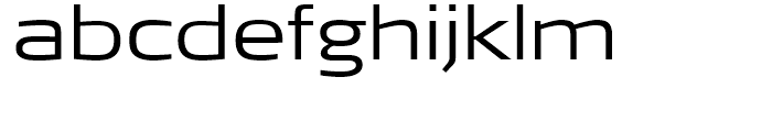 FF Signa Extended Light Font LOWERCASE