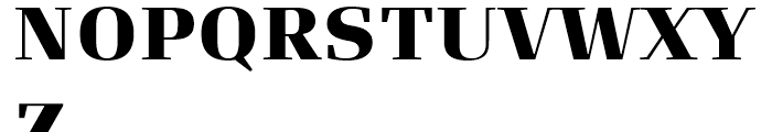 FF Signa Serif Black Font UPPERCASE