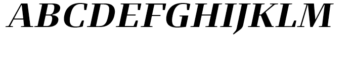 FF Signa Serif Bold Italic Font UPPERCASE