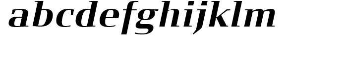 FF Signa Serif Bold Italic Font LOWERCASE