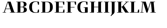 FF Signa Serif Bold Font UPPERCASE
