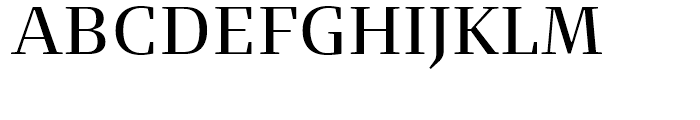 FF Signa Serif Book Font UPPERCASE