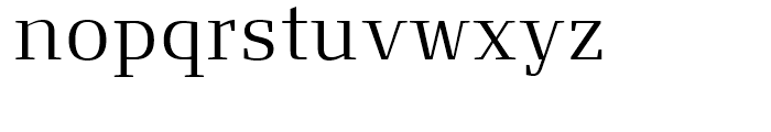 FF Signa Serif Light Font LOWERCASE