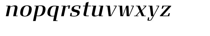 FF Signa Serif Semi Bold Italic Font LOWERCASE