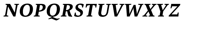 FF Spinoza Medium Italic Font UPPERCASE