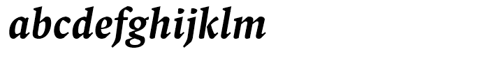 FF Spinoza Medium Italic Font LOWERCASE