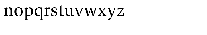 FF Spinoza Regular Font LOWERCASE