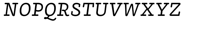 FF Suhmo Regular Italic Font UPPERCASE