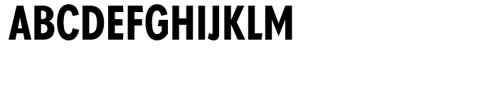 FF Super Grotesk Condensed Medium Font UPPERCASE