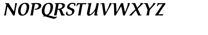 FF Tarquinius Bold Italic Font UPPERCASE