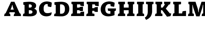 FF Tisa Black Font UPPERCASE