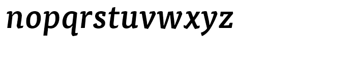 FF Tisa Medium Italic Font LOWERCASE