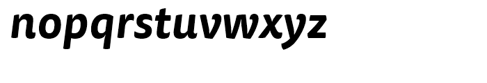 FF Tisa Sans Bold Italic Font LOWERCASE