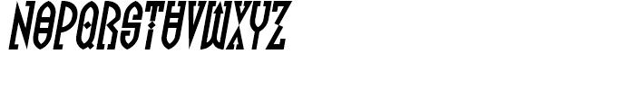 FF Totem Regular Italic Font UPPERCASE