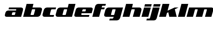 FF TradeMarker Fat Italic Font LOWERCASE