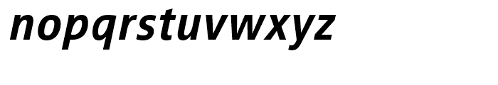 FF Transit Bold Italic Font LOWERCASE