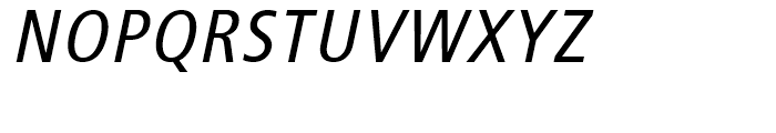 FF Transit Regular Italic Font UPPERCASE
