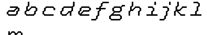 FF Tronic Regular Italic FONT