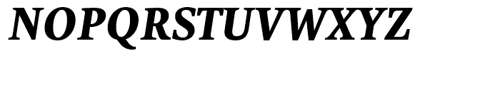 FF Tundra Bold Italic Font UPPERCASE